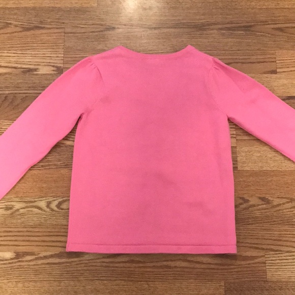 Gymboree pink button front cardigan - Picture 4 of 7